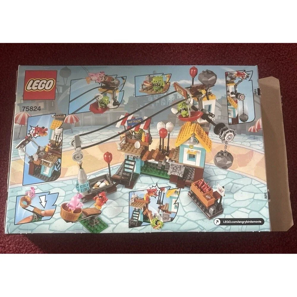 LEGO The Angry Birds Movie: Pig City Teardown (75824)
